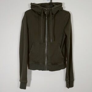 Lululemon  Press Pause Jacket In Dark Olive